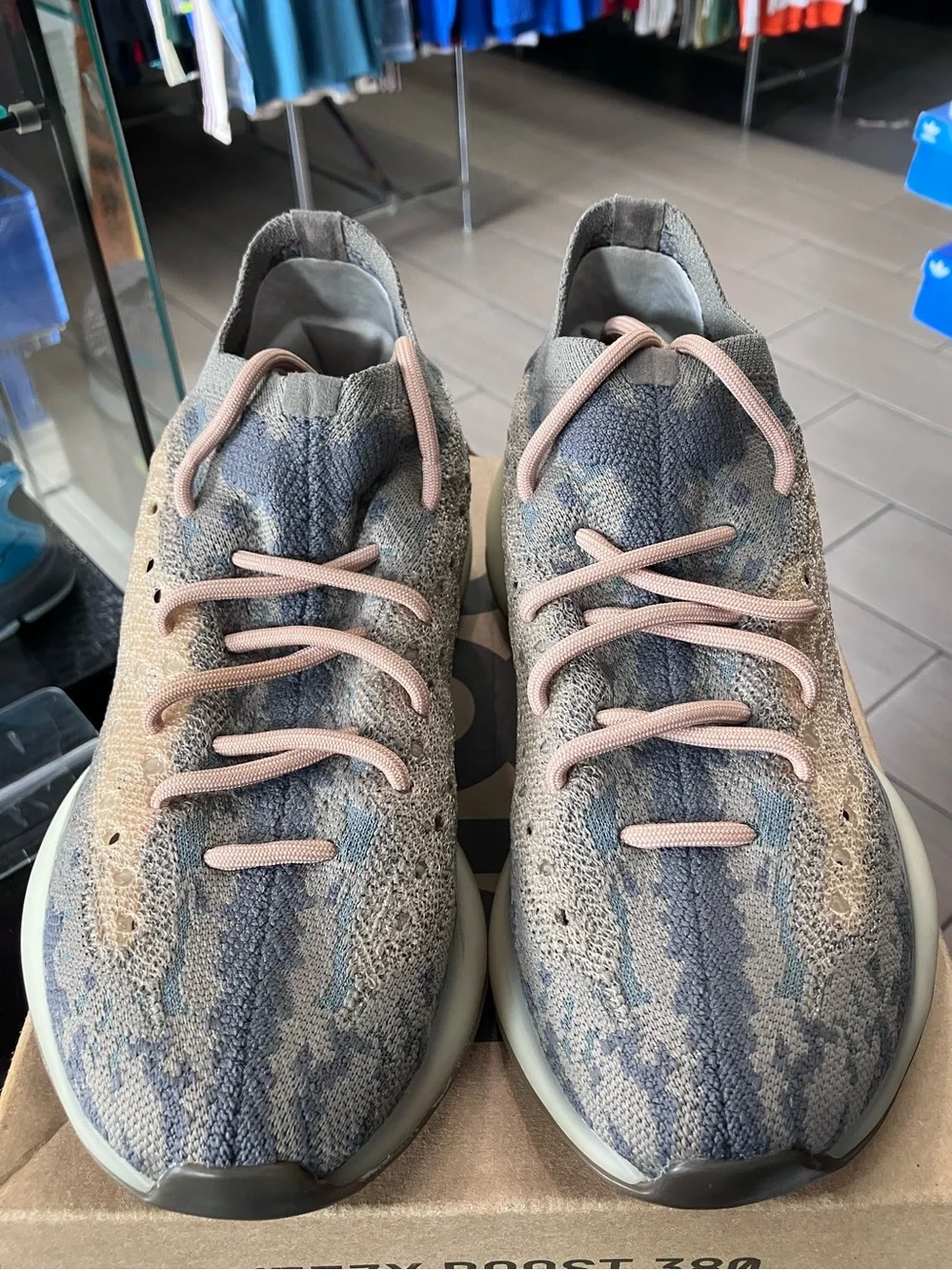 Women’s Adidas Yeezy Boost 380 Mist Size 8
